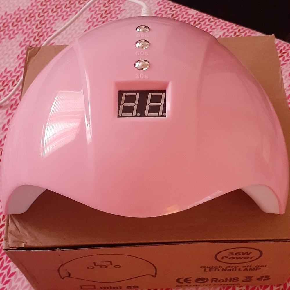 New LED gel nail lamps